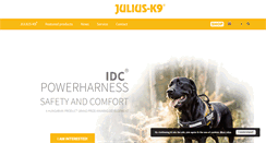 Desktop Screenshot of julius-k9.com